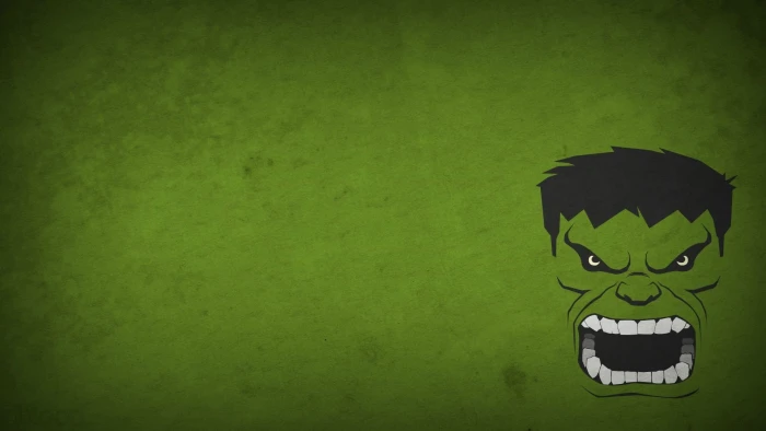 minimalistic superheroes marvel comics hulk Art Minimalistic HD 2k