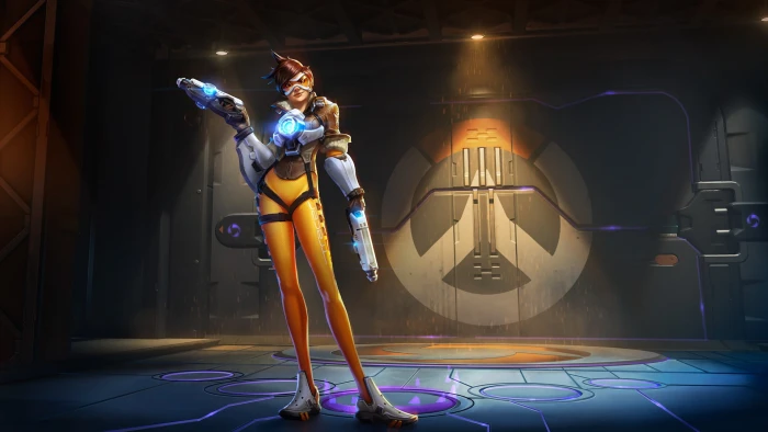 Overwatch Tracer wallpaper Blizzard Entertainment 2k
