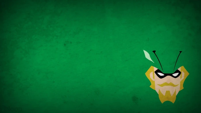Robin Hood digital wallpaper Green Arrow superhero minimalism 2k