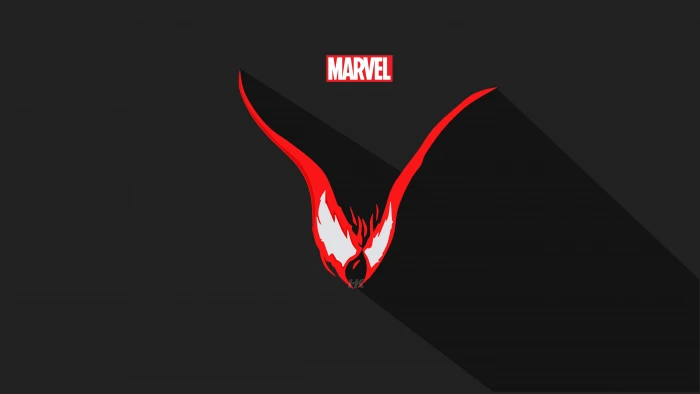 venom superheroes minimalism hd vector artstation 2k 4k 5k