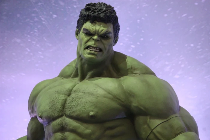 The Incredible Hulk angry mode marvel superhero figure one 2k
