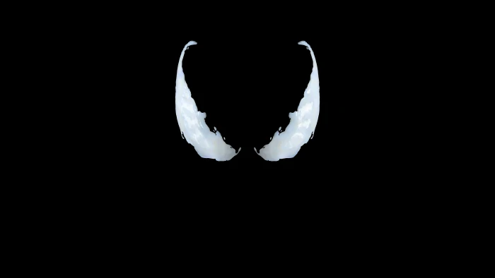 venom movie superheroes logo hd black background 16 2k 4k 5k 8k