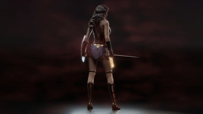 wonder woman digital art hd artwork artist superheroes 2k 4k 5k