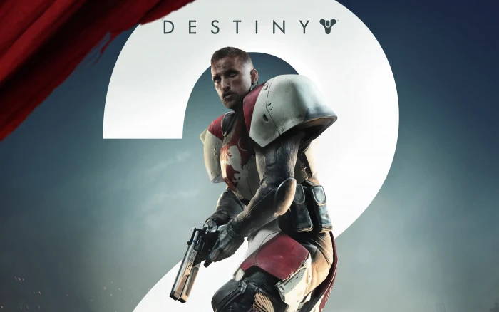 Destiny 2 Titan sky three quarter length two people 2k 4k