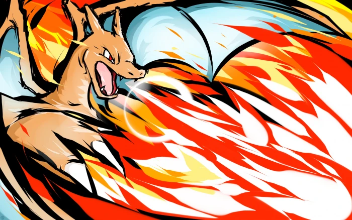 Pokemon Charizard illustration Pok mon vector backgrounds 2k