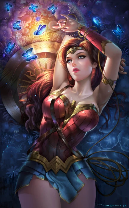 Wonder Woman Justice League DC Comics women movies vertical 2k
