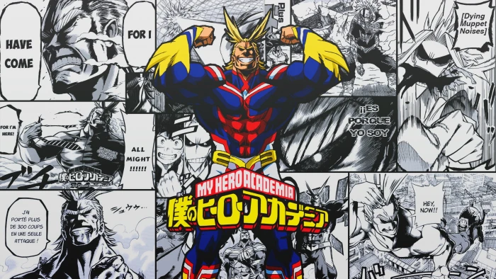 anime Boku no Hero Academia all might 2k