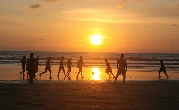 Goa Dabolim Beach Nature water beautiful landscape 2k 4k