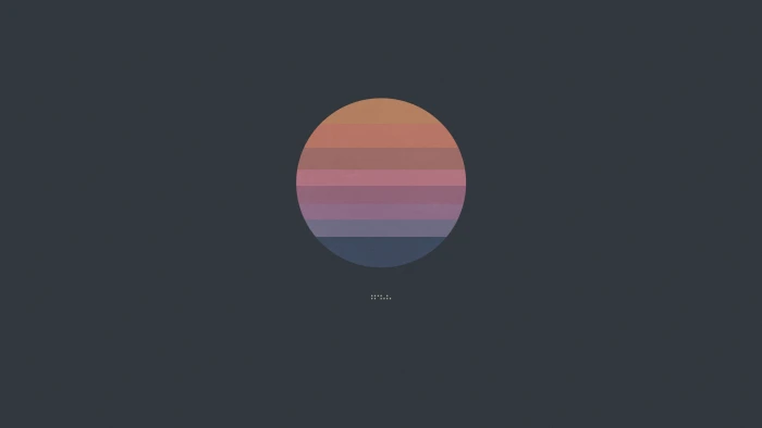 simple background pastel circle Tycho sky geometric shape 2k 4k