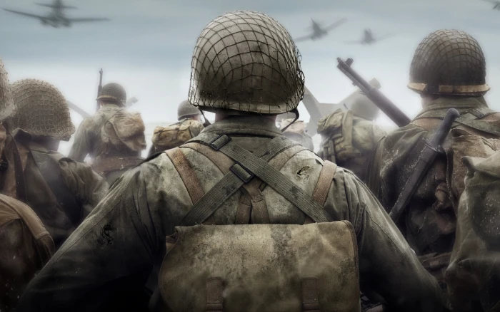 Call of Duty World War II game soldier video games 2k