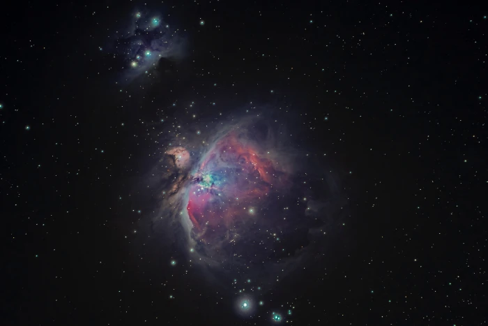galaxy digital wallpaper starry sky illustration nebula space 2k 4k
