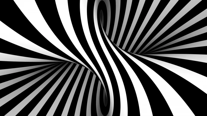optical illusion black and white lines monochrome graphics 2k 4k 5k 8k