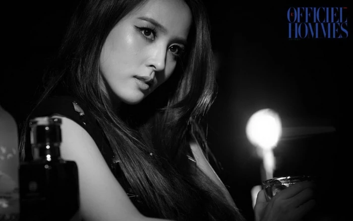 Han Hye Jin Korean beautiful photo wallpaper 03 grayscale photography of woman 2k