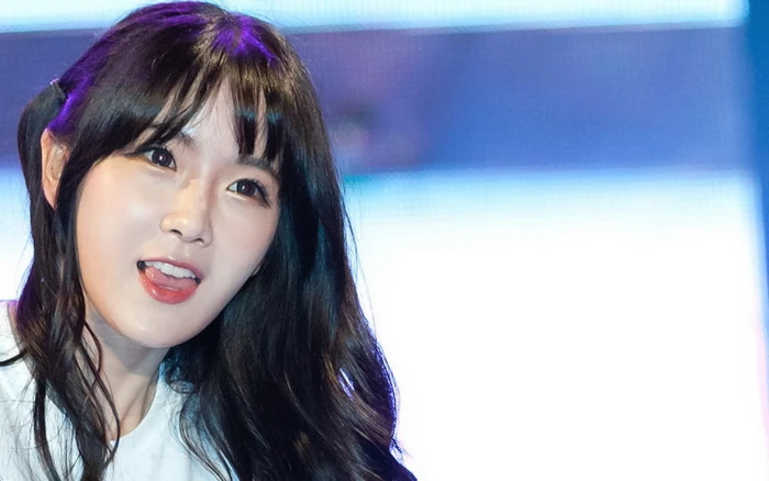 korean girl group one person headshot portrait indoors 2k