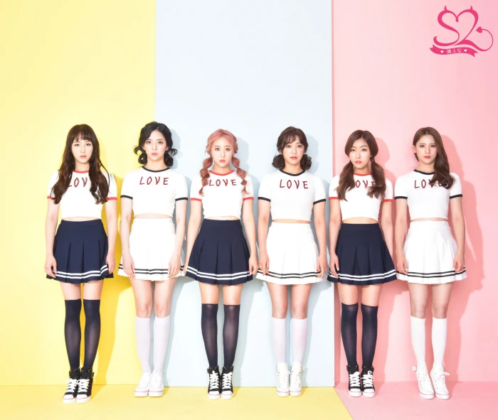 k pop korean kpop music group of people indoors looking at camera 2k