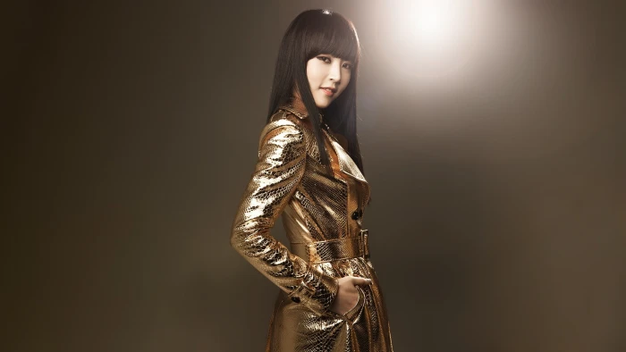 K pop Moon Byul Mamamoo Korean Asian women model simple background 2k