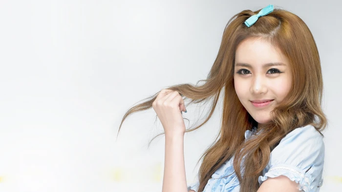 T ara Korean beauty singers photo wallpaper 17 hairstyle long hair 2k