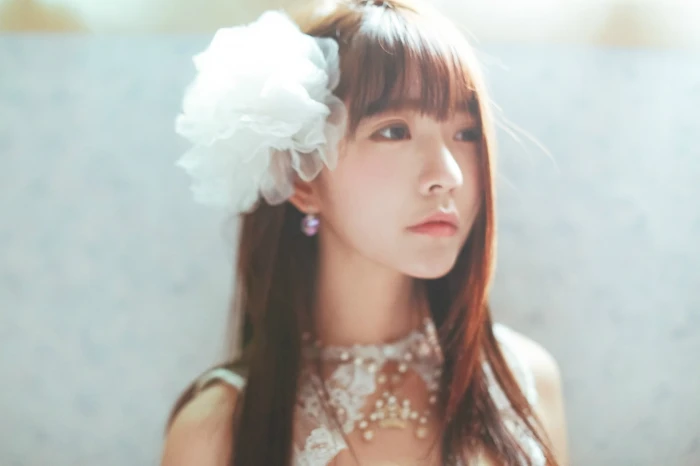 Yurisa Chan Korean model women brunette auburn hair looking away 2k