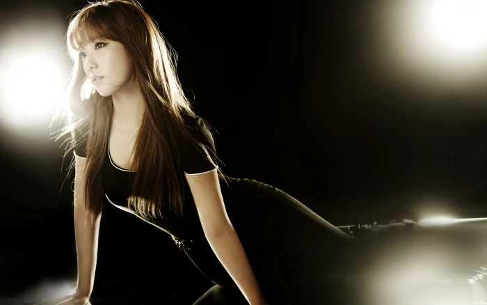 asians bangs black celebrity dress generation girls kim 2k