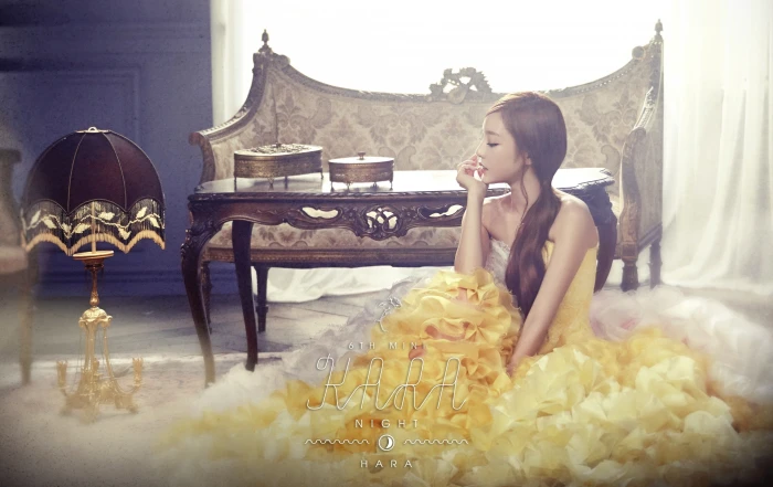 Kara K pop Hara Asian Korean women brunette Goo 2k 4k