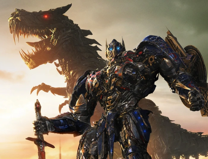 Transformers Optimus Prime and Grimlock transformers age of extinction 2k 4k