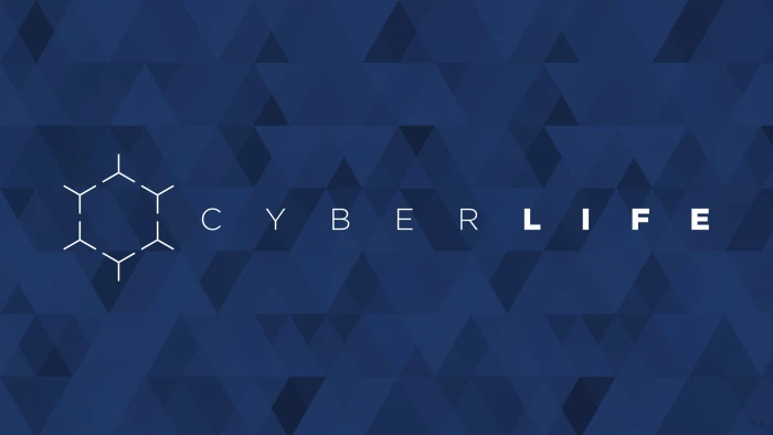 CyberLife logo text geometry triangle Detroit Become Human 2k 4k