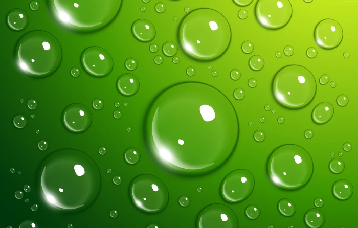 green drops water 2k 4k 5k