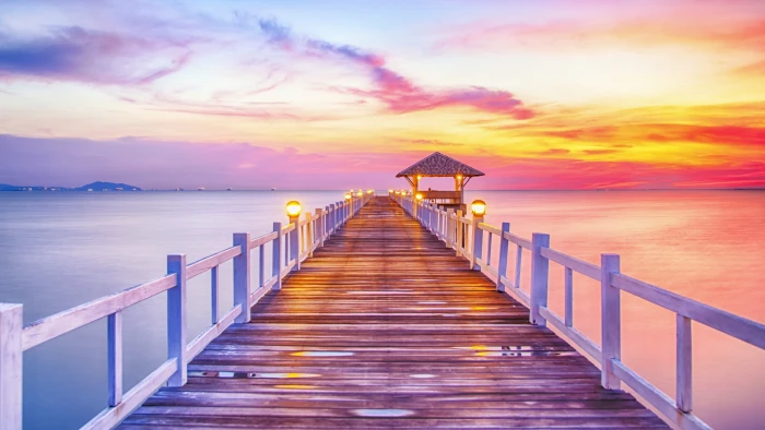 life sky city landscape water sea travel beach clouds 2k 4k