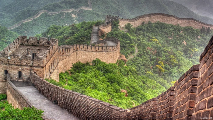 nature Great Wall of China architecture the past history 2k