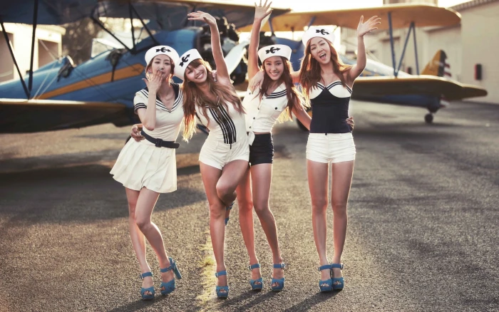 SISTAR four korean music girls 2k