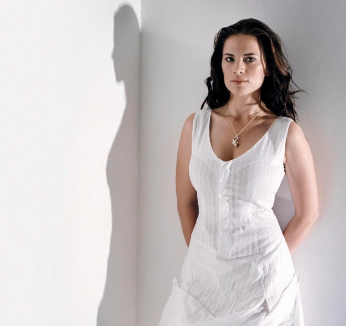 Pure white hayley atwell actress hollywood celebrity