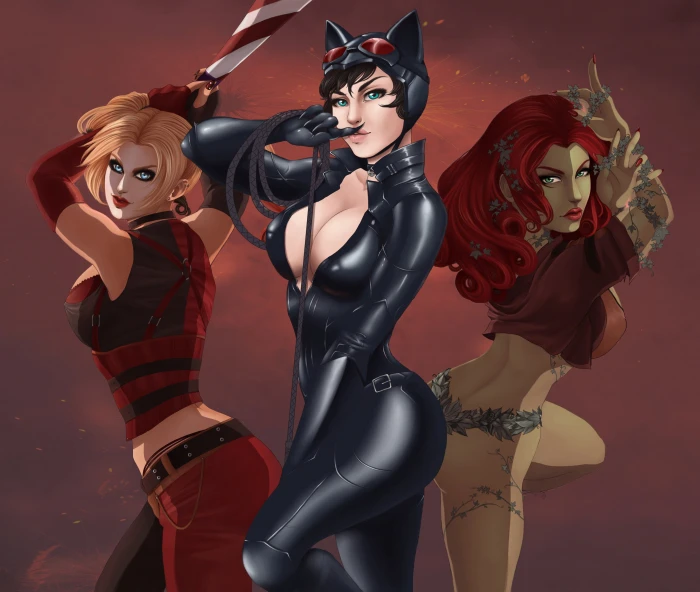 catwoman city d c dc comics gotham sirens 2k 4k