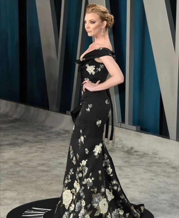 Black Dress Natalie celebrity actress hollywood natalie dormer