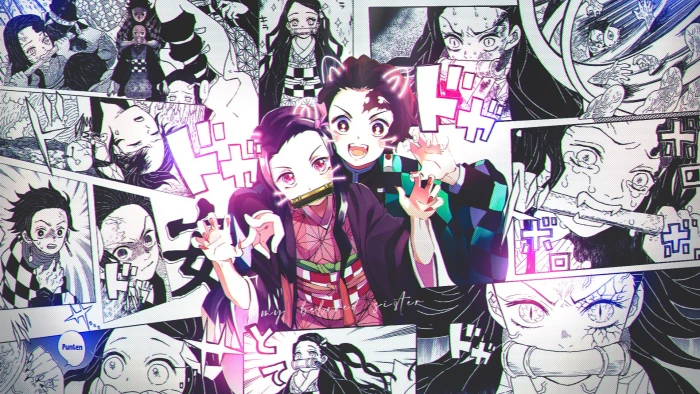 anime artwork digital art Kimetsu no Yaiba Kamado Tanjir 2k