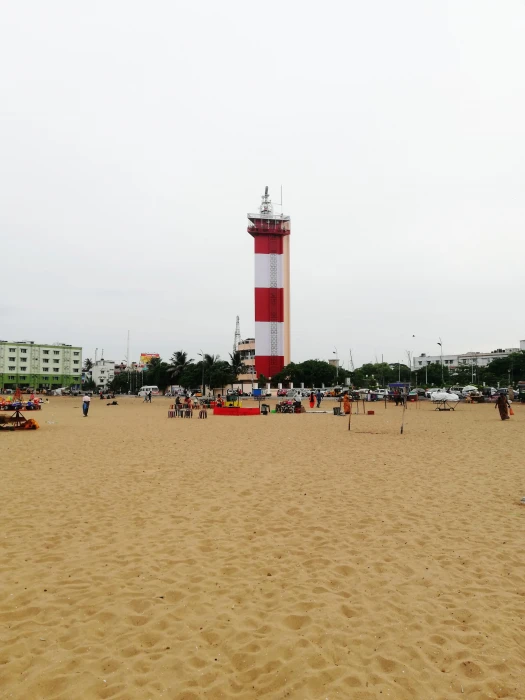 chennai india marina lighthouse light house madras 2k