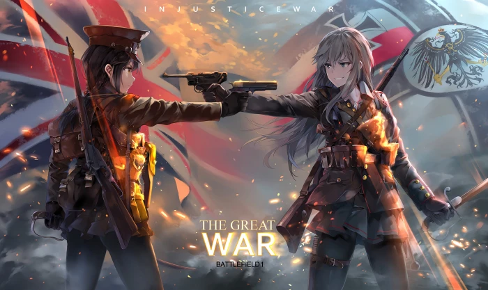 The Great War wallpaper anime girls Battlefield 1 2k 4k
