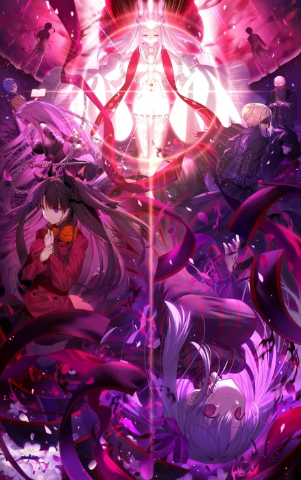 anime wallpaper Fate Series Matou Sakura Tohsaka Rin Illyasviel von Einzbern 2k