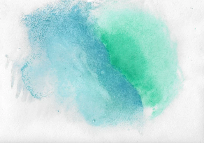 blue and green abstract painting illustration watercolor watercolour 2k