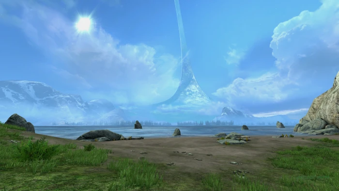 in game Halo Reach PC gaming Hemorrhage Multiplayer Map 2k 4k