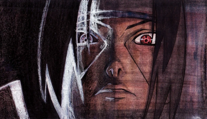 naruto shippuden uchiha itachi sharingan fan art Anime Naruto HD Art 2k