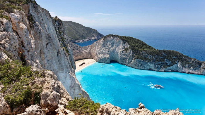 Navagio Beach Shipwreck Zakynthos Greece Beaches 2k