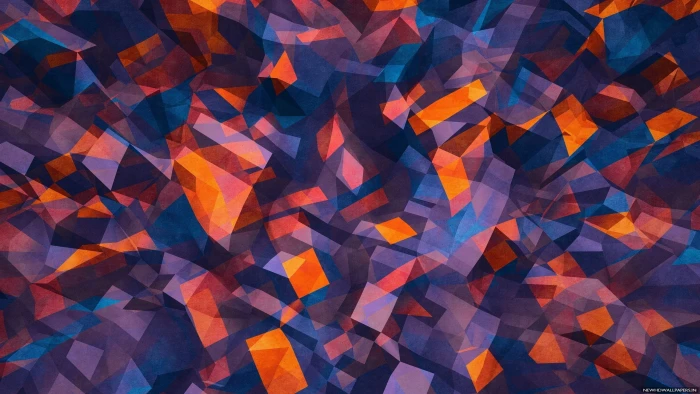 purple and orange wallpaper abstract texture colorful digital art 2k