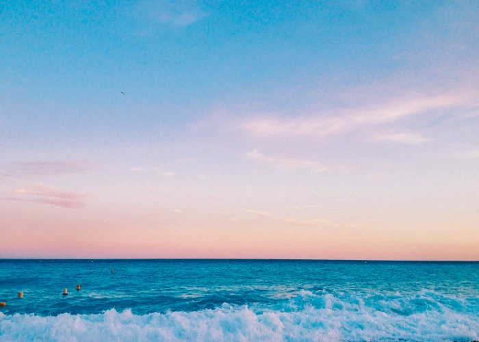 beautiful summer blue color peace serenity calm nice 2k 4k