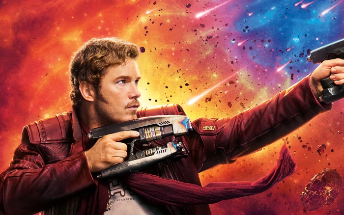 Chris Pratt Star Lord Guardians of the Galaxy Vol 2 2k