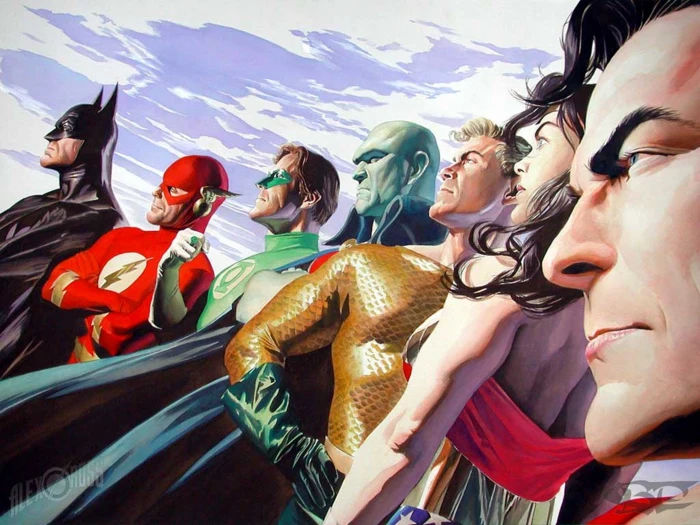 comics dc justice league superheroes 2k 4k