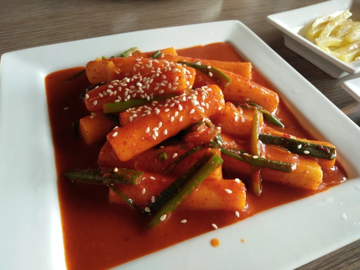 food tok bok kee korean and drink freshness still life 2k 4k