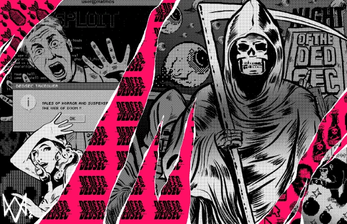 Grim Reaper comic book Watch Dogs DEDSEC gamers PC gaming 2k
