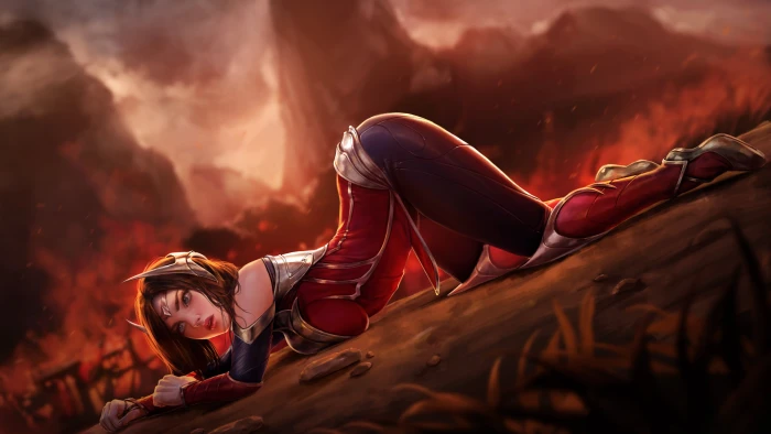Irelia League of Legends video games game characters 2k 4k 5k