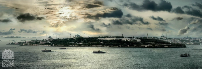 landscape photography of city surrounded by body water mosque 2k 4k 5k
