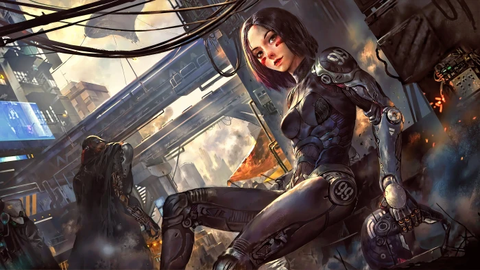 science fiction digital art concept artwork futuristic 2k 4k